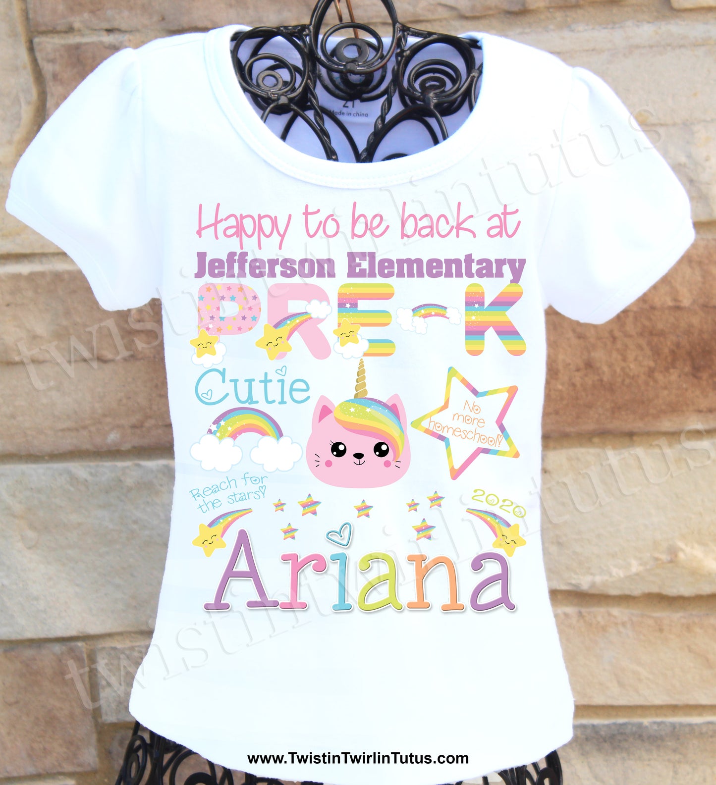 First Day of Kindergarten Shirt