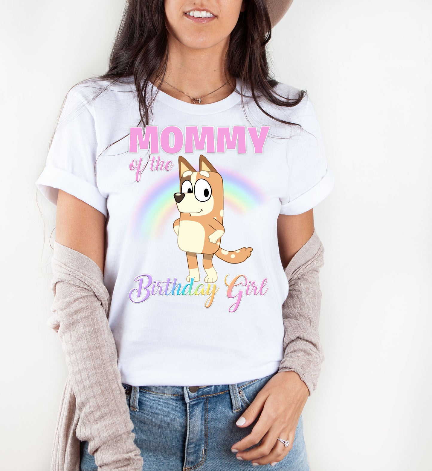 Bluey Mommy Birthday Shirt