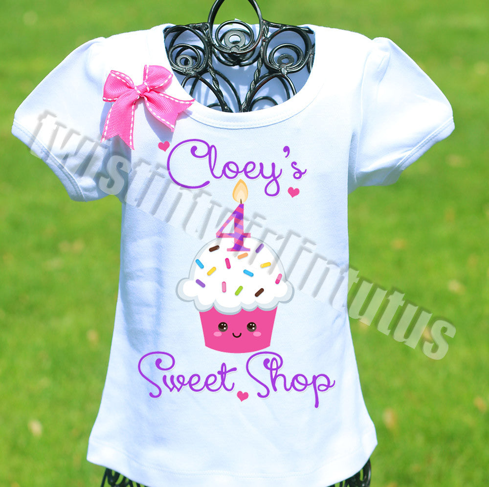 Cupcake Birthday Shirt