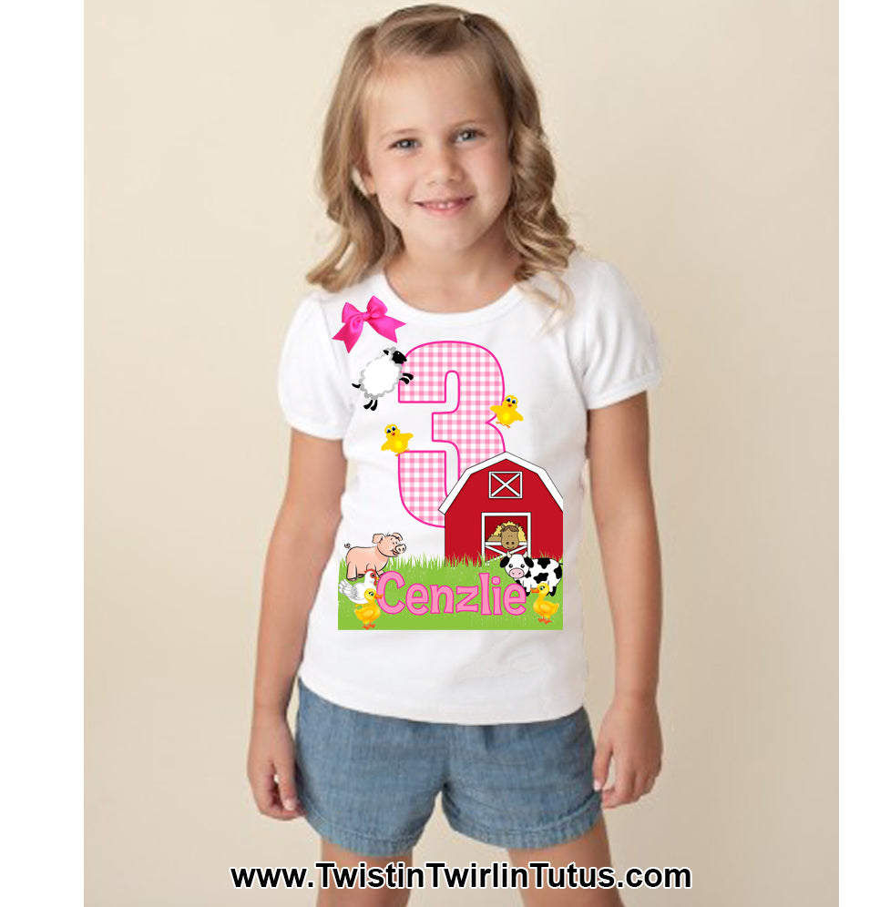 Farm Birthday Shirt