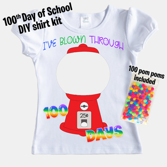 100th day of school shirt kit ideas