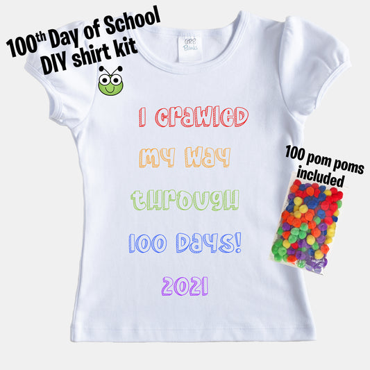 100th day of school shirt kit ideas