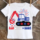 4th of july red white and boom shirt