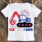 Boys 4th of july shirt