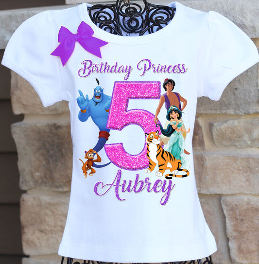 Aladdin Birthday Girl Shirt
