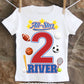 All Star Sports birthday Shirt