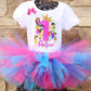 Baby Disney Princess Birthday tutu outfit