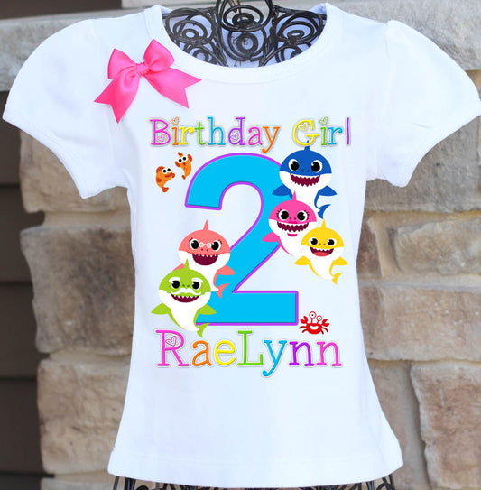 Baby Shark Birthday Shirt