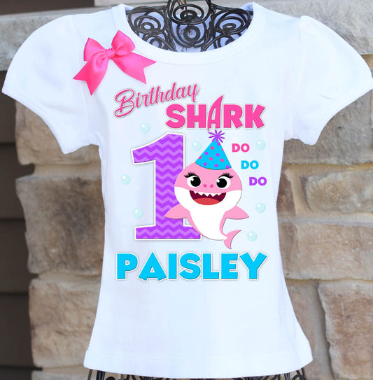 baby shark birthday shirt