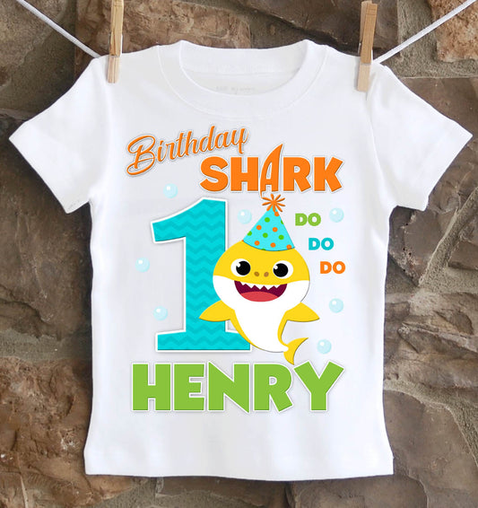 Baby Shark Birthday Shirt