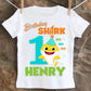 Baby shark birthday shirt