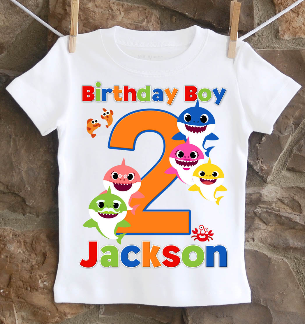 Baby Shark Birthday Shirt