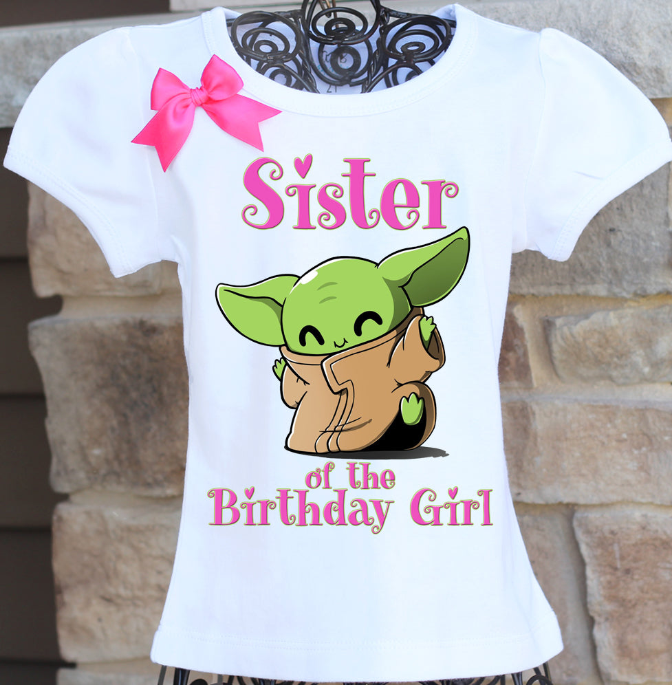 Baby Yoda Sister Shirt