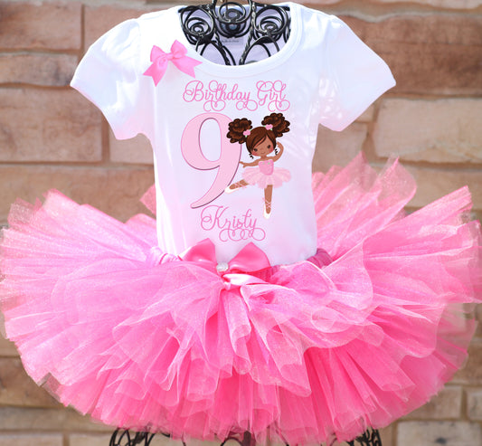 Ballet birthday tutu outfit