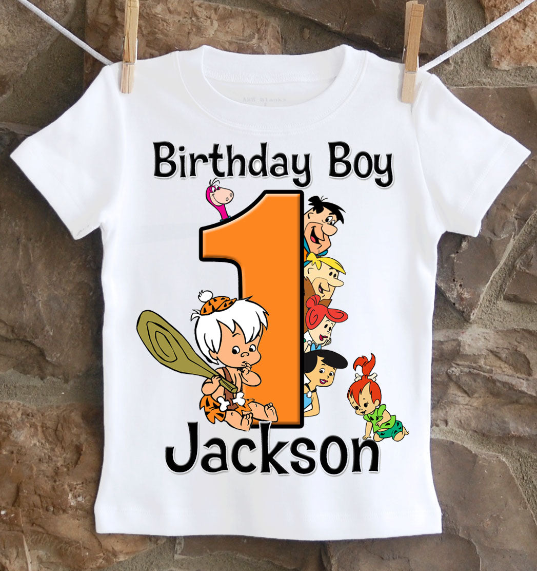 Bam Bam Flintstones Birthday Shirt