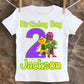 Barney Birthday Shirt