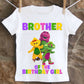 Brother of the Birthday Girl Shirt