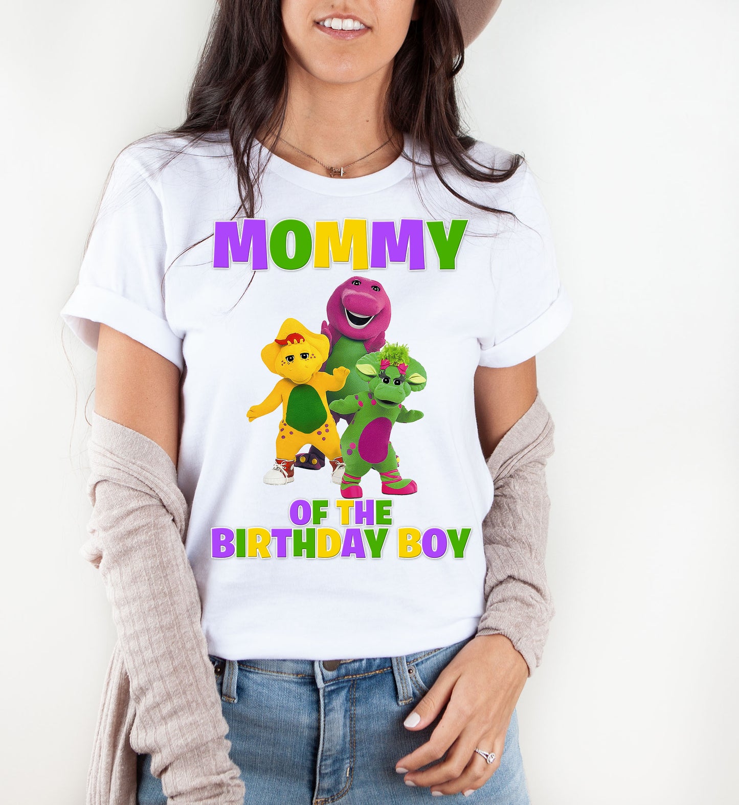 Barney Mommy Birthday Shirt