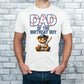Baseball Dad First Birthday Shirt