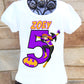 Bat Girl Birthday Shirt
