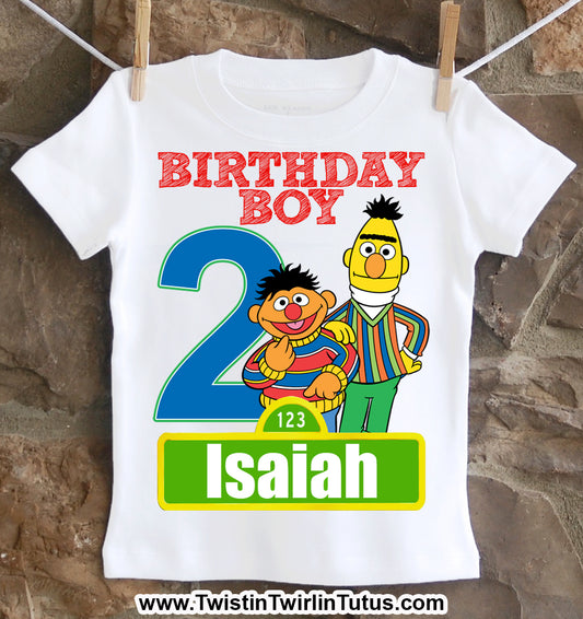 Bert and Ernie Birthday Shirt