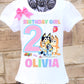 Bluey birthday shirt