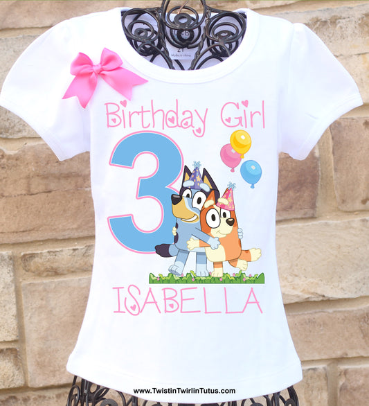 Bluey Birthday shirt