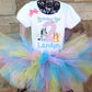 Bluey birthday tutu outfit