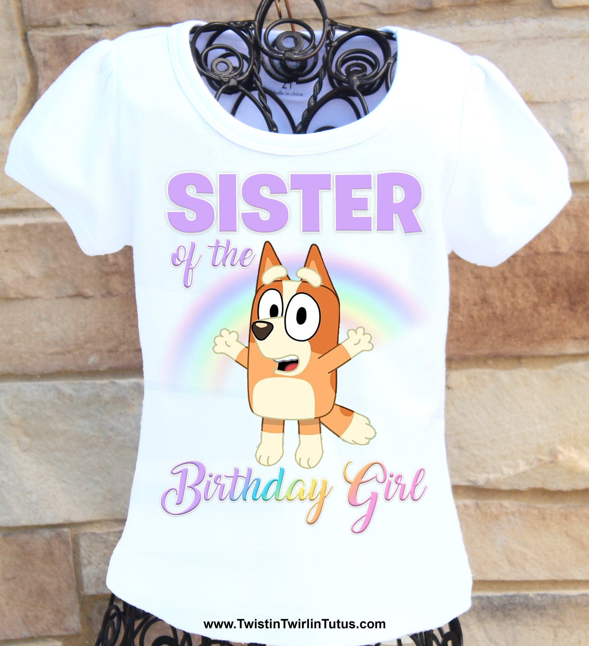 Bluey Bingo sister shirt