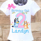 Bluey birthday shirt
