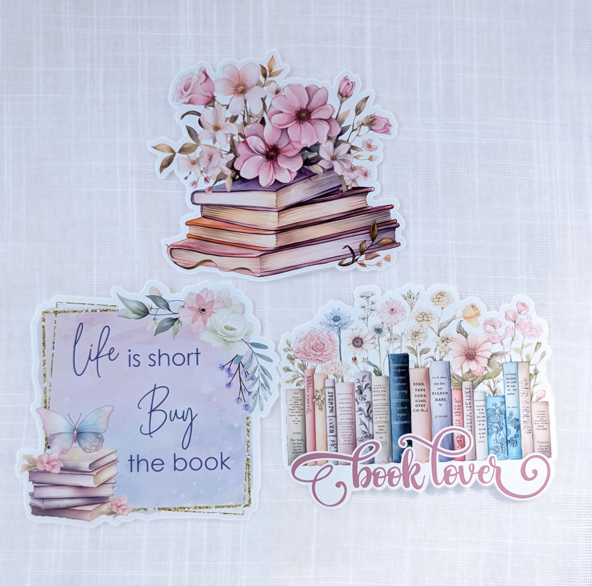 book lover stickers