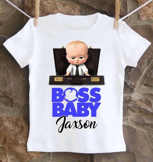 Boss baby birthday shirt