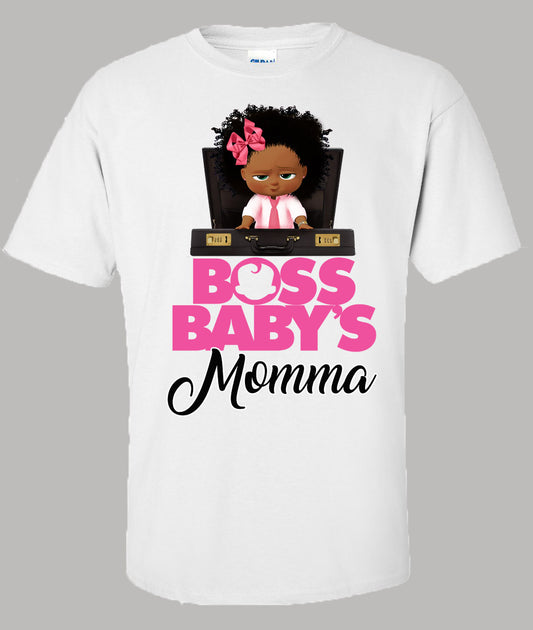 Boss Baby Mom Birthday Shirt