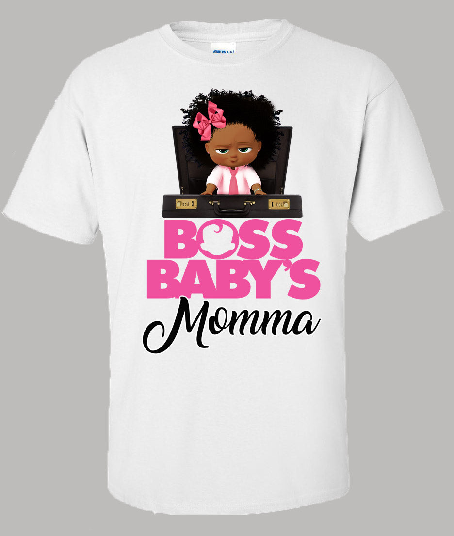 Boss baby momma shirt