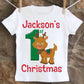 Boys First Christmas Shirt Reindeer