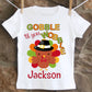 Boys thanksgiving shirt gobble til you wobble