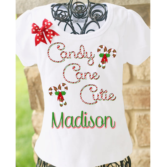 Candy Cane Cutie Christmas Shirt