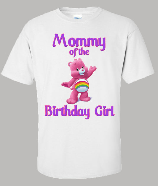 Care Bear Mom Birthday Shirt