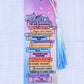 cats and books bookmark
