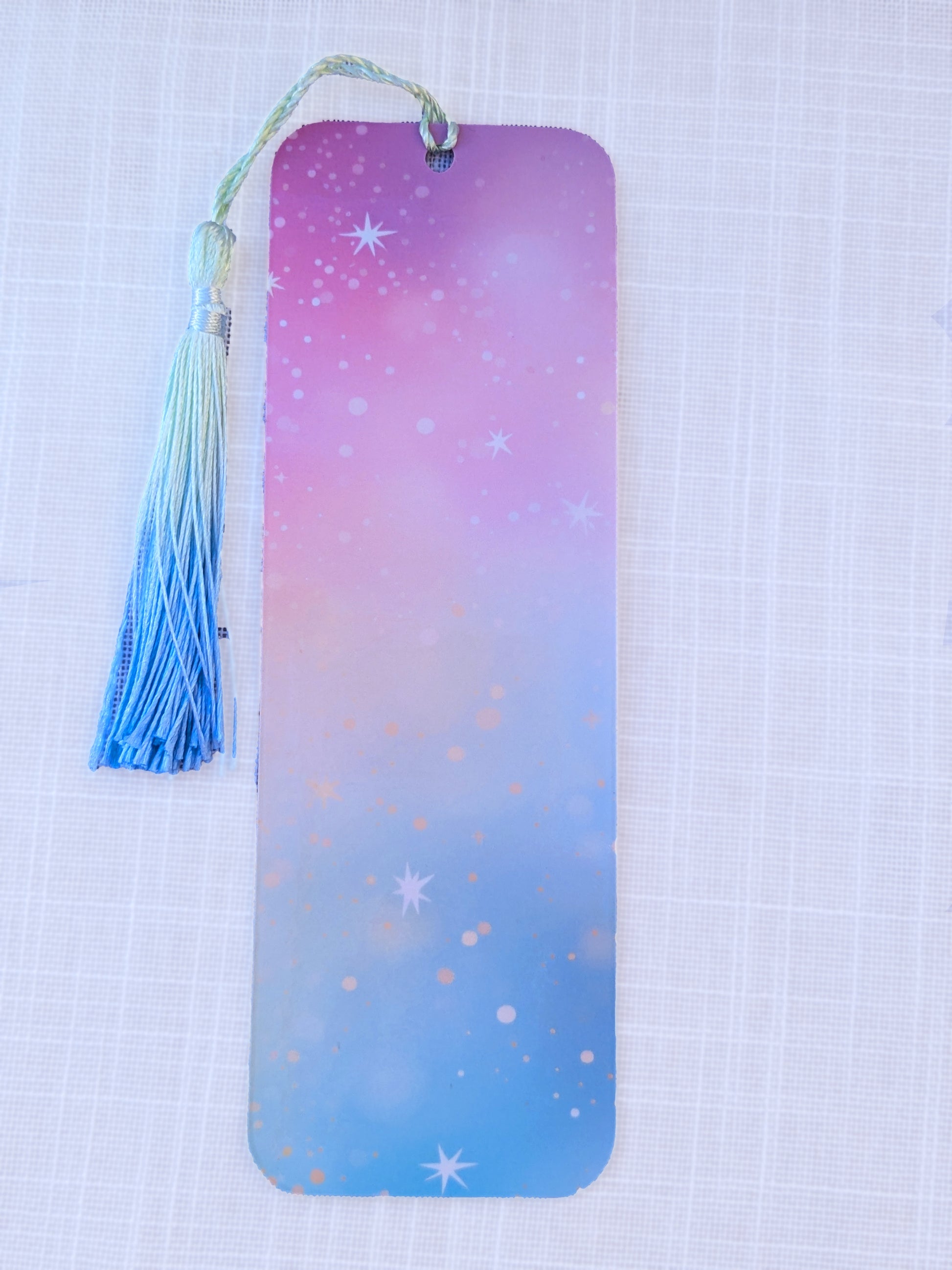 back of cats and books bookmark