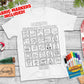 Kids Christmas Advent Calendar Shirt