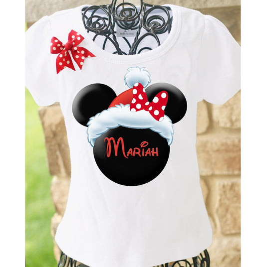 Christmas Minnie Shirt