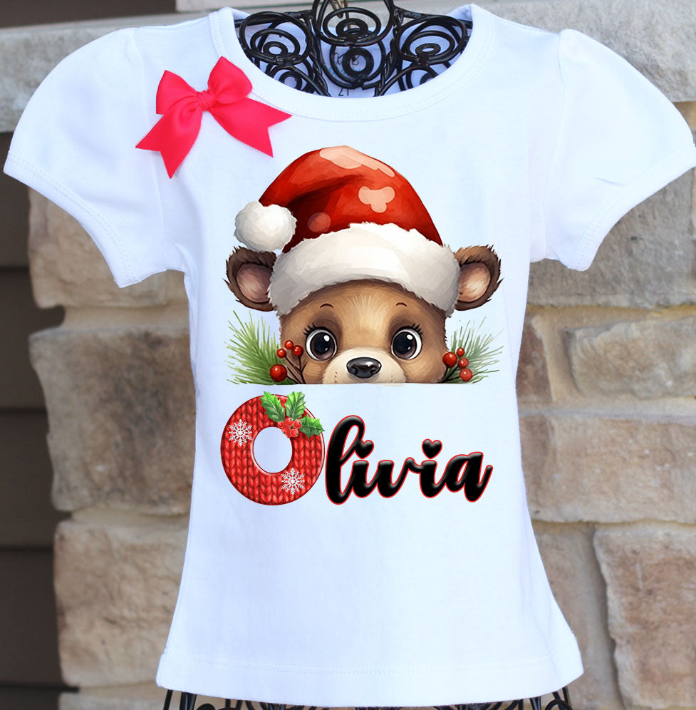 Teddy bear christmas shirt