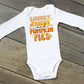 chunky thighs pumpkin pies thanksgiving bodysuit