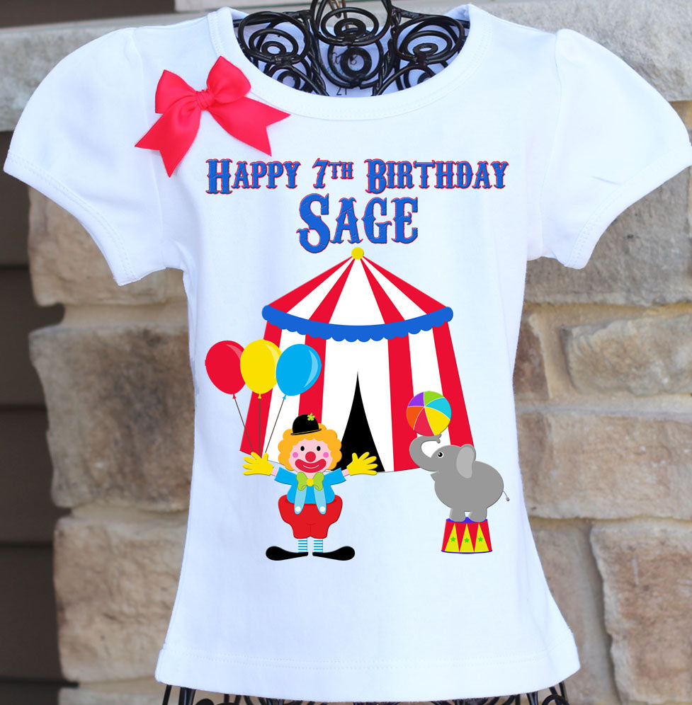 Circus Birthday Shirt