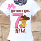 Cowgirl Birthday shirt