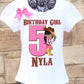 Cowgirl birthday shirt