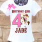 Blonde Cowgirl birthday shirt