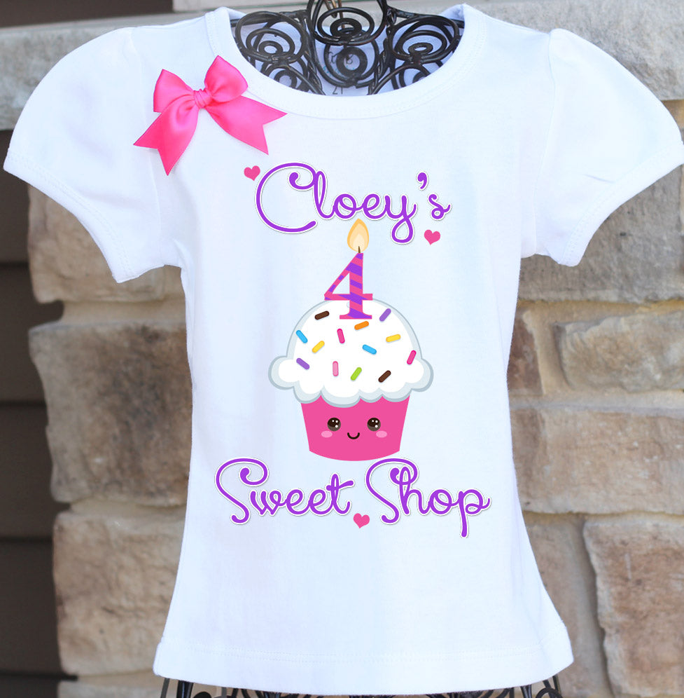Cupcake Birthday Shirt