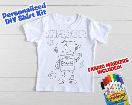 Create your own shirt kit robot